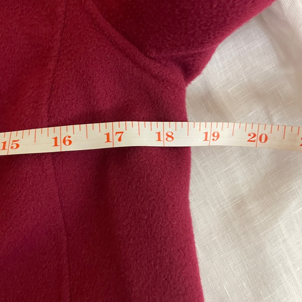 Talbot's Double Face Wing Collar Jacket Wool 2p C… - image 7